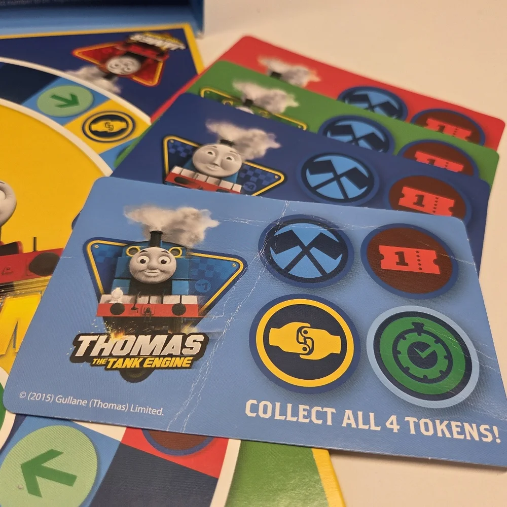 Thomas & Friends Box Of Games Made For M&S Kids 2015 - Picture 4 of 13